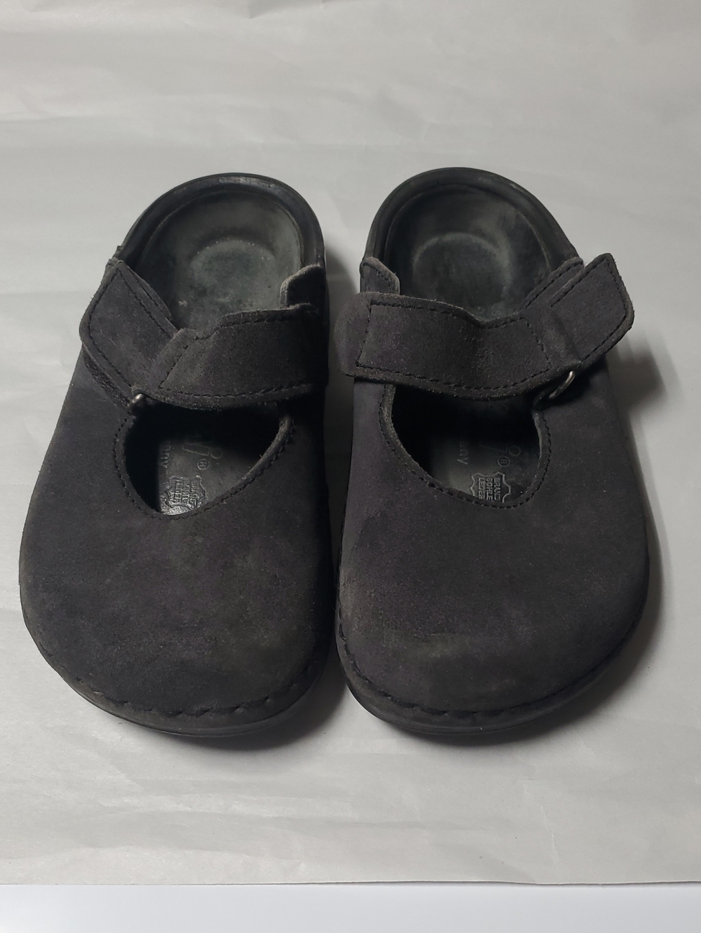 Womens Birkenstock Tatami Black Mary Jane Style Slip-On Shoes Size 7